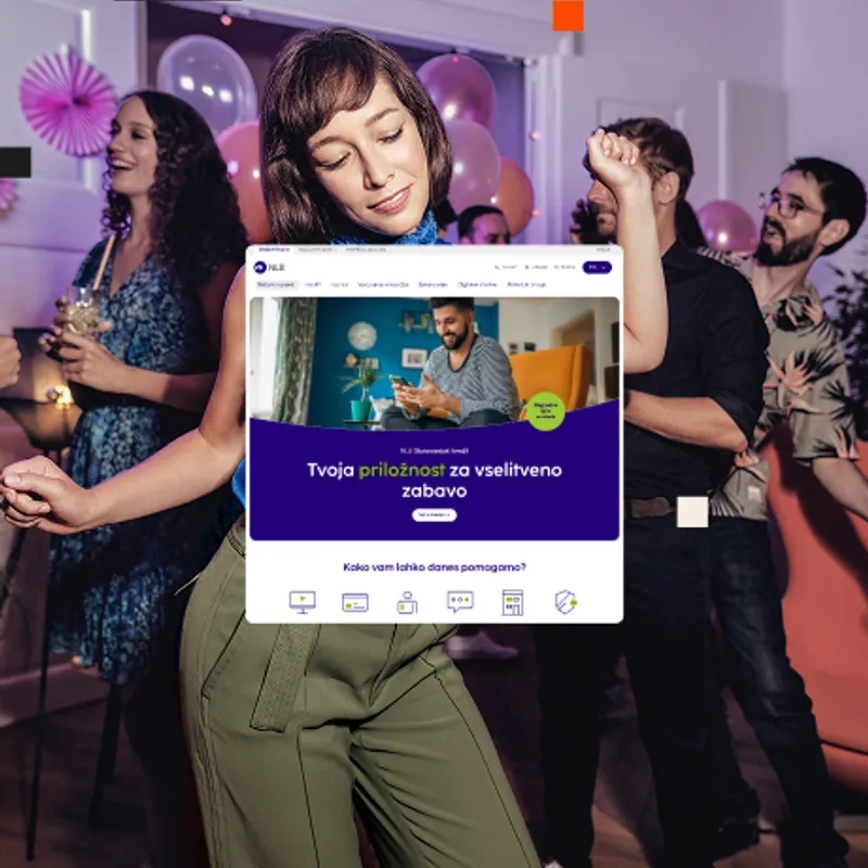Digitalna prenova spletišča NLB Skupine