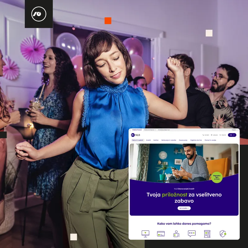 Digitalna prenova spletišča NLB Skupine