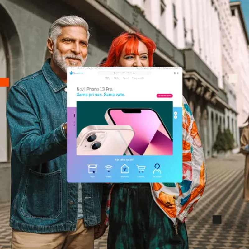 Prenova spletnega mesta Telekoma Slovenije